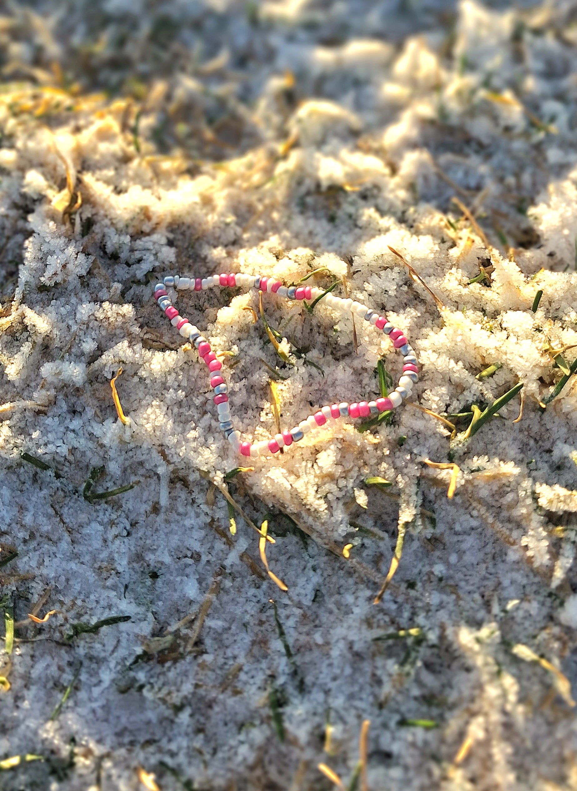 Pink Snow Bracelet