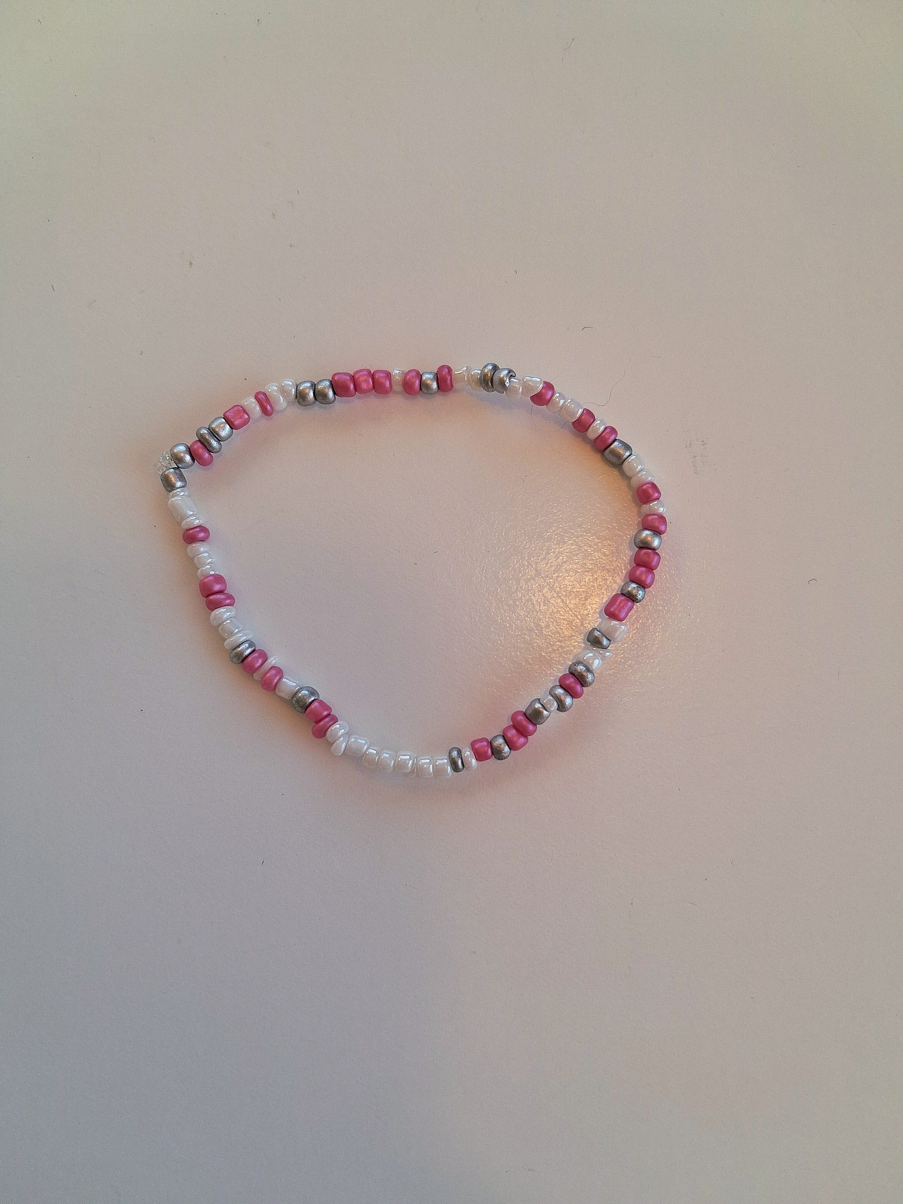 Pink Snow Bracelet